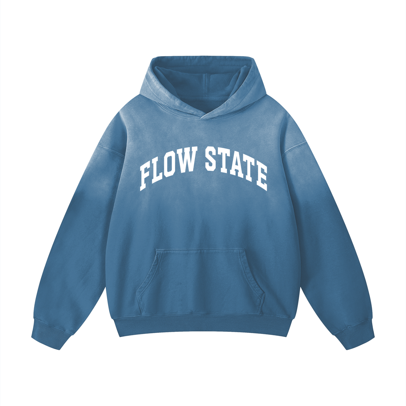 FLOW STATE : Heavyweight Sunfade Oversized Hoodie