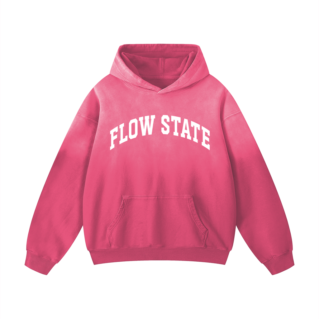 FLOW STATE : Heavyweight Sunfade Oversized Hoodie