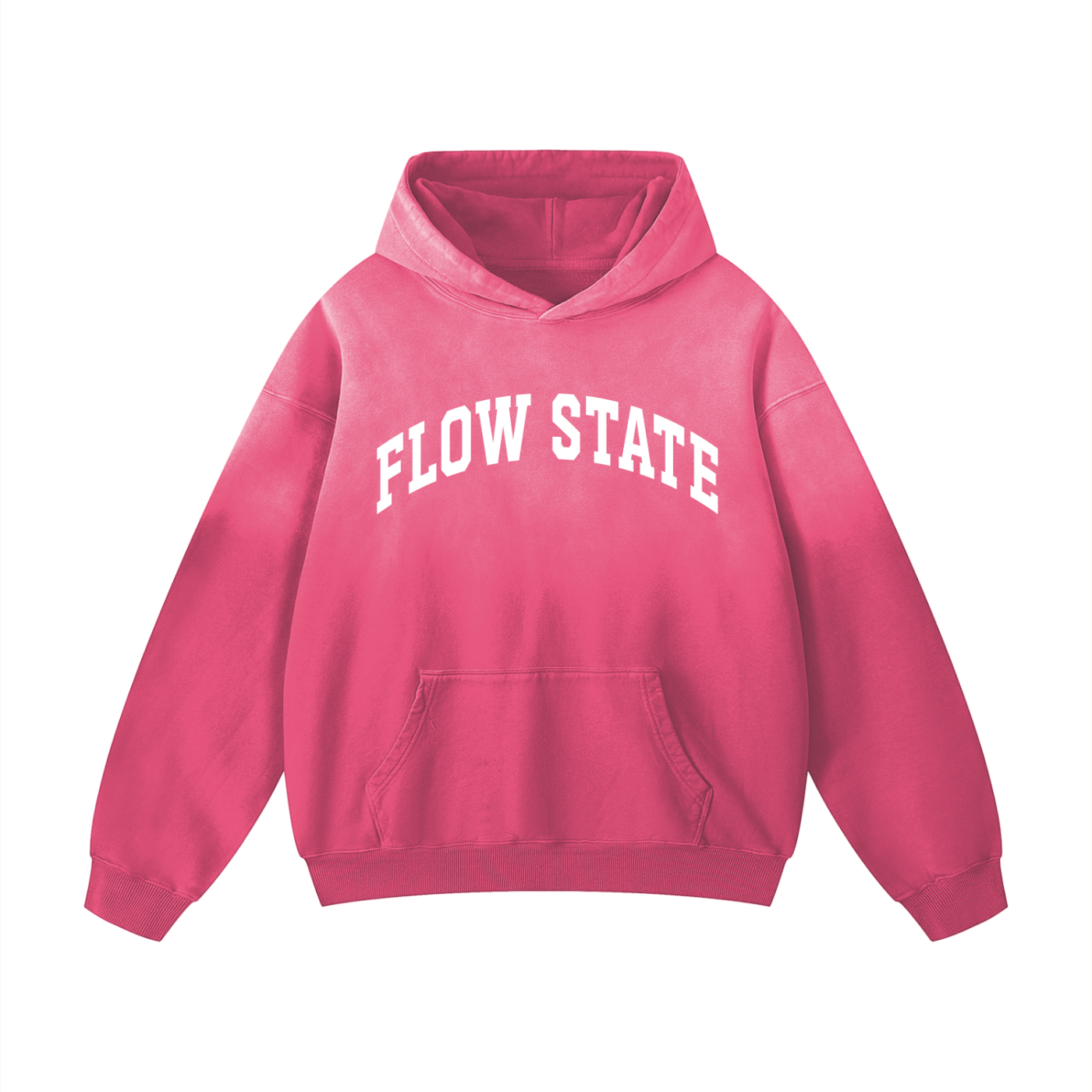 FLOW STATE : Heavyweight Sunfade Oversized Hoodie