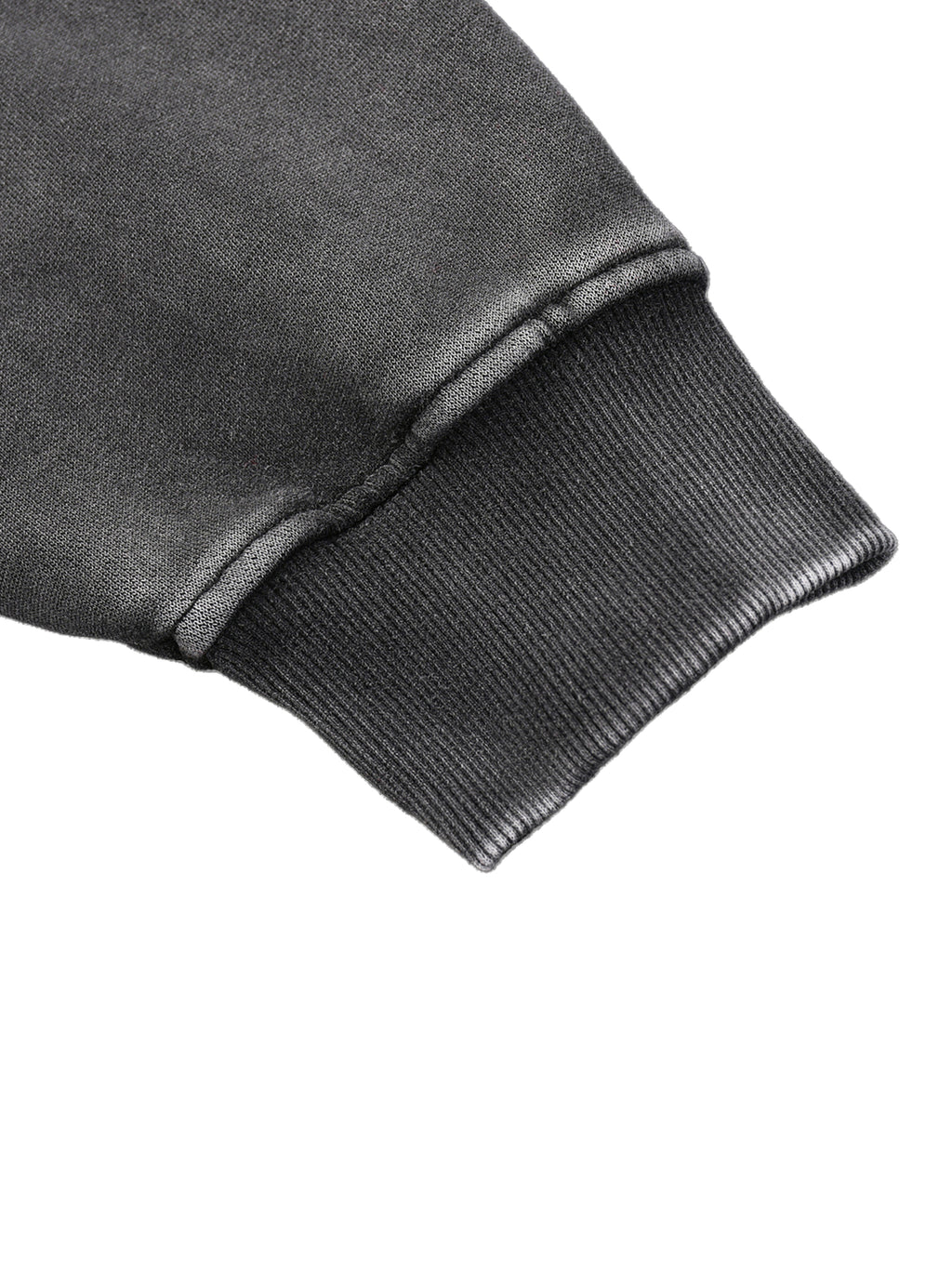 FLOW STATE : Snow Wash Fleece Oversize Hoodie