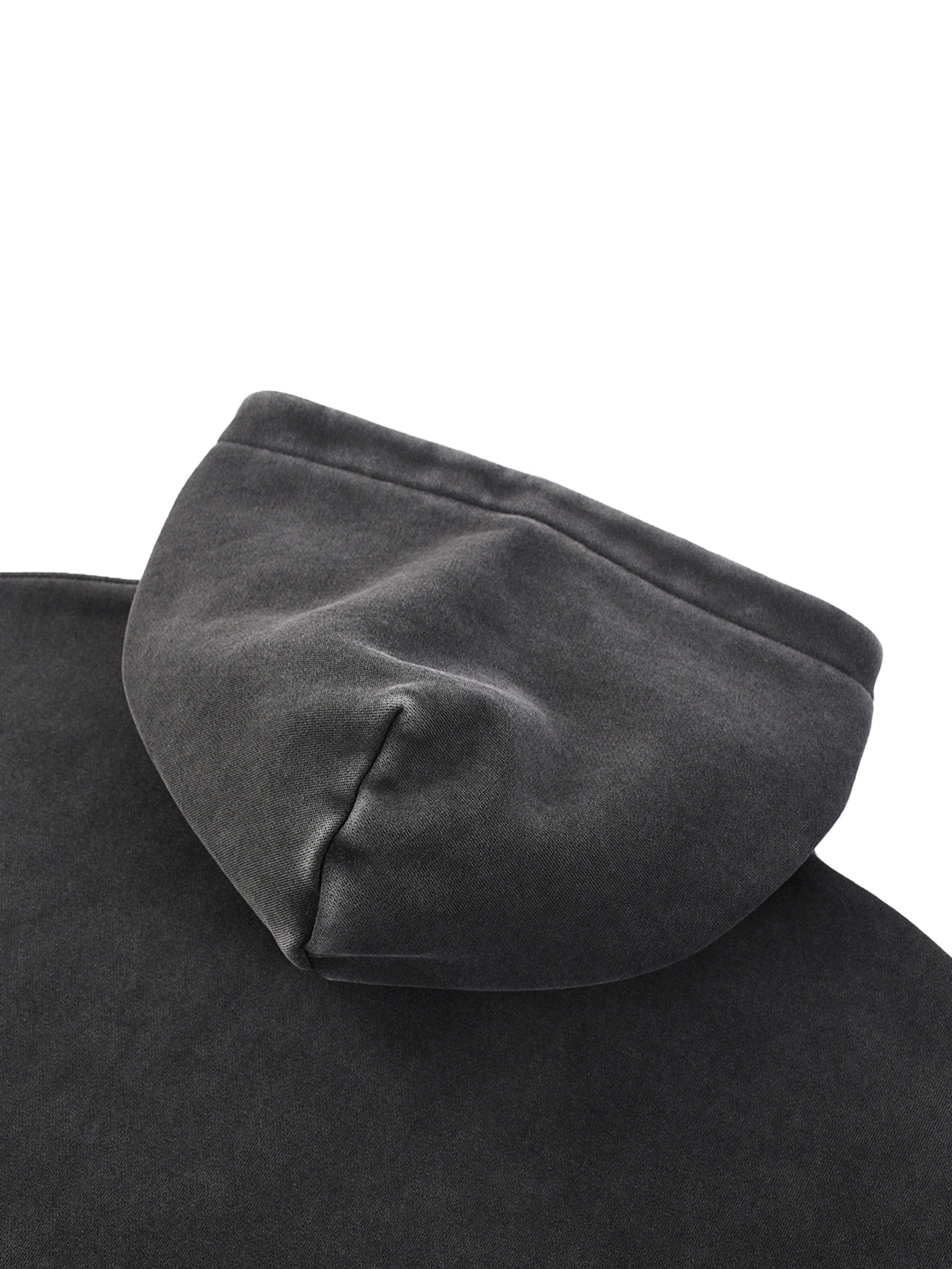 Snow Wash Fleece Oversize Hoodie